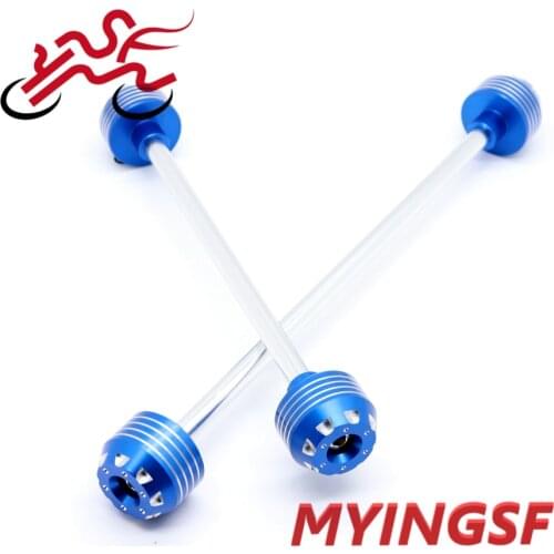 Front Rear Axle Fork Crash Sliders For YAMAHA TDM 900 TDM900/A 2002-2010 03 04 05 06 07 08 09 Motorcycle Wheel Protector