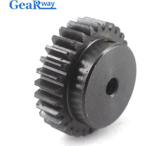 Gear Wheel Metal 1.5Module 35T 45Steel Spur Gear Pinion 6/8/10/12/14/15mm Bore 1.5 Mould 35Tooth Gear Wheel Rc Pinion Gears