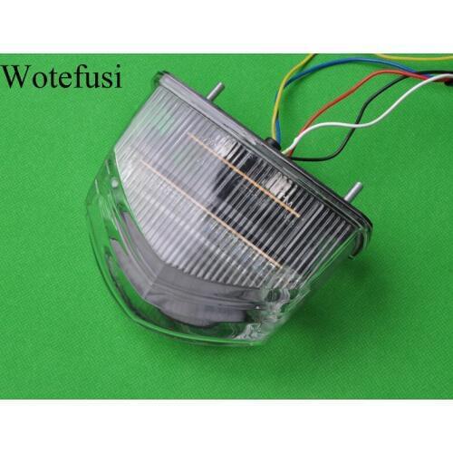 Wotefusi Motorcycle ABS Injection LED Tail Signal Light For CBR 600RR 2007 2008 2009 07 08 09 2007-2009 [TL27]