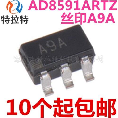 10pcs/lot AD8591ARTZ AD8591ART SOT23-6 A9A Operational Amplifier Brand New & Original