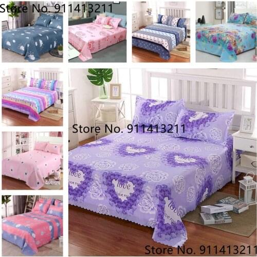 40Flamingo Pattern Bedding Multi-size Sheet Pillowcase Single Piece Bedding Single Person Double bed line