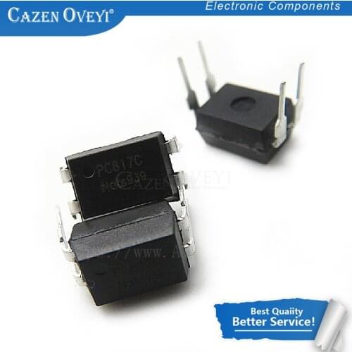 50pcs/lot EL817C DIP-4 EL817 PC817C PC817 In Stock