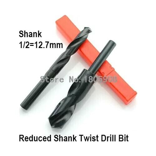 Free shipping 1PCS 34.5mm 34.5 1PCS*34.5 HSS Reduced Shank Drill Bit Shank Diameter 1/2 inch High Quality