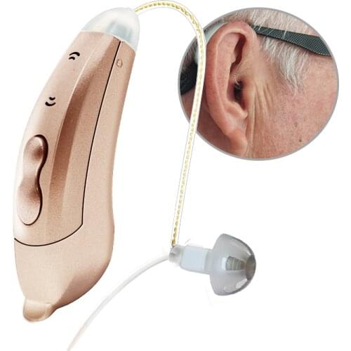 Digital Hearing Aids Audifonos Self-Fitting Mini 10-Channel Sound Amplifiers Wireless Ear Hearing Amplifier for Deafness/Elderly