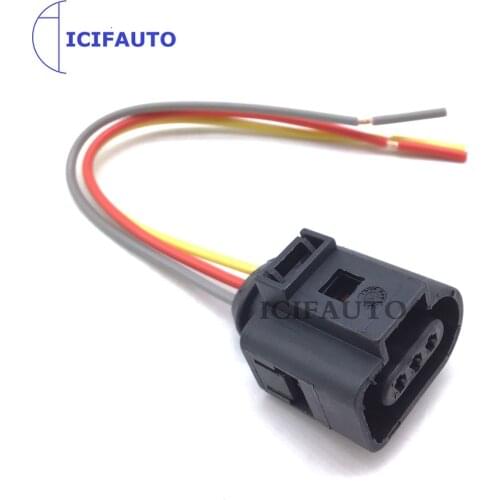 1J0973703 Camshaft Cam Speed Sensor Pigtail Plug Connector With Wire Cable for Audi A4 A6 Golf MK4 Bora Octavia Seat Leon