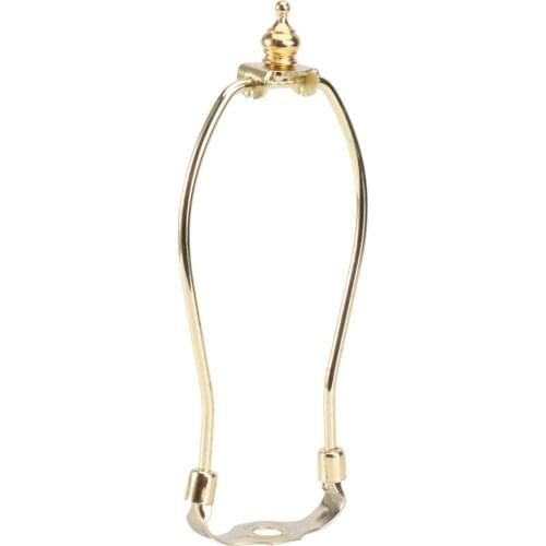 6 Inches Electroplate Stoving Varnish Horn Frame Lamp Harp Holder Lampshade Bracket Lighting Accessories for Table Floor Lamps