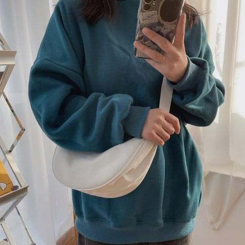 Casual Street Chest Bag Women Solid Color Fanny Belt Pouch Chain Zipper Female Girl Daily Travel Crossbody Shoulder Pack