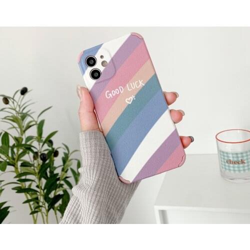 Rectangle Cute Pattern Case For Huawei P30 P40 Lite P Smart Z Mate 20 Honor 8X 9A 10 10i 20 30 Lite Liquid Silicone Back Cover