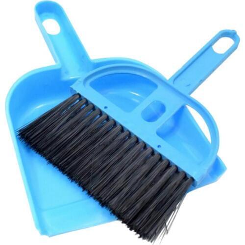 Pet Sweeper Dog Cat Broom Dustpan Pooper Scooper Home Desktop Sofa Puppy Kitten Toilet Hair Rubbish Cleaning Tools 2019