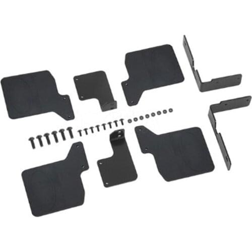 TRX4 Mud Flaps for 1/10 RC Crawler Front & Rear Rubber Fender Traxxas TRX-4 Defender Bronco Upgrade