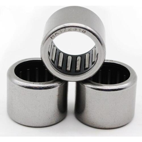 50pcs/100pcs high quality HK071208 7x12x8mm miniature needle bearing 7mm x 12mm x 8mm Drawn cup needle roller bearings