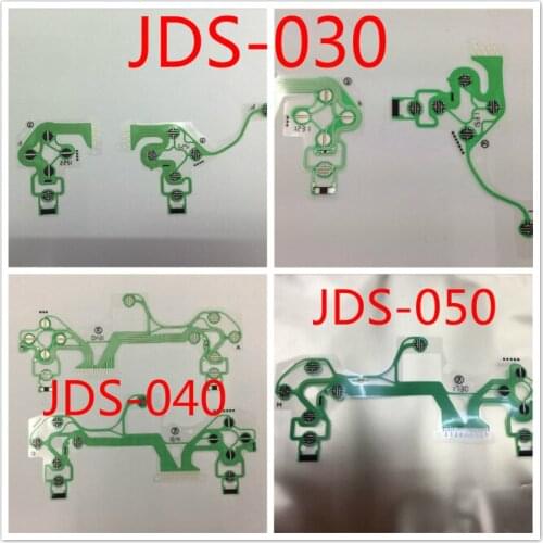 50PCS For PS4 JDS030 040 050 Ribbon Circuit Board Film Joystick Flex Cable Conductive Film For PlayStation 4 JDS-040 Controller