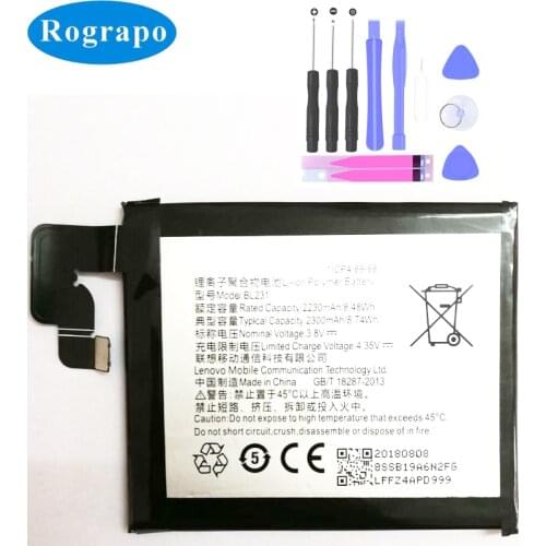 2300mAh BL231 Mobile Phone Replacement Battery For Lenovo VIBE X2 X2-TO X2-CU S90 S90t S90e S90U BL 231 Batterie Accumulator