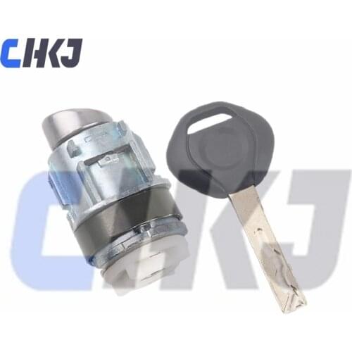 CHKJ For BMW Old 7 Series Left Door Lock Cylinder Driving Door Lock Cylinder BMW Modified Replace Car Lock Cylinder