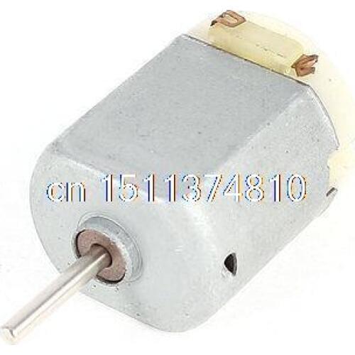 DC 2V 8000RPM 12x2mm Metal Shaft Micro 130 DC Motor for Hair Drier