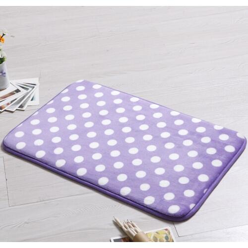 Flannel Doormat Kitchen Carpet Bathroom Anti Slip Mat For Bathroom 6 Colors Tapis Pour Wc Set Tapis Salle De Bain Super Soft Rug