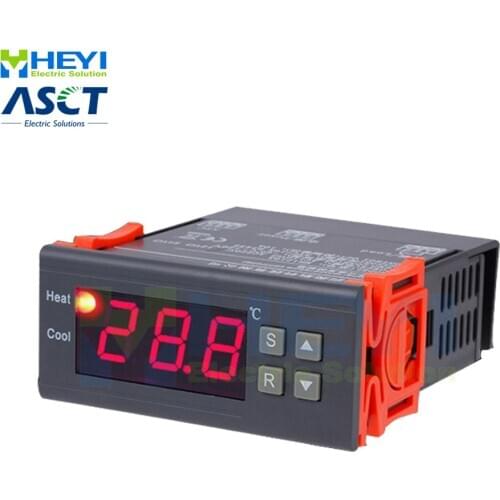MH1210A intelligent digital thermostat electronic temperature control table refrigeration heating controller 12V 24V 110V 220V