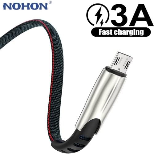 Micro USB Cable For Samsung Xiaomi Redmi LG Mirco Android microusb Mobile Phone Fast Charge Wire Long 1m 2m 3m Data Charger Cord