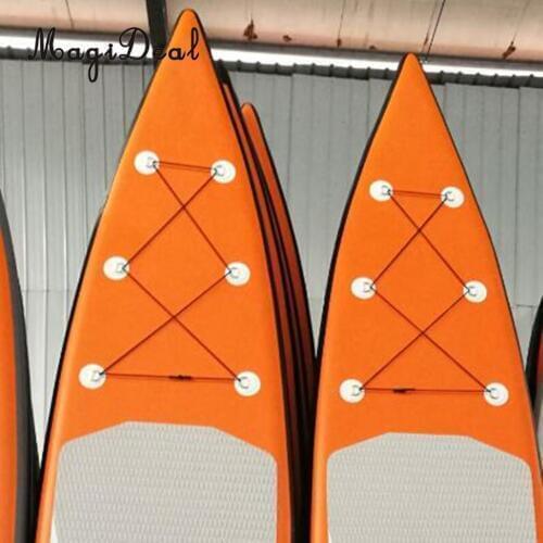 MagiDeal 1 Pair Stainless Steel D-ring Pad/Patch for PVC Inflatable Boat Dinghy Kayak Surfing Surfboard Dinghy Acccessories