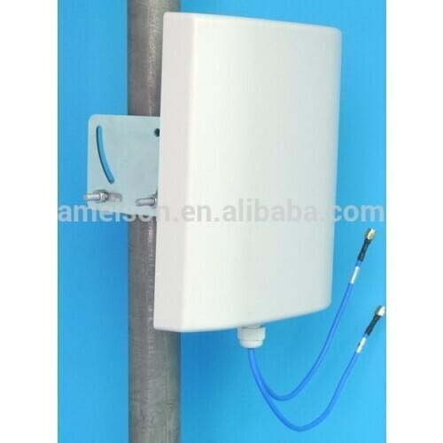 Mimo 4g outdoor antennaAntenna Manufacturer 2.3-2.7GHz 2x14dBi V&H Dual Polarized Patch Panel 4g LTE mimo directional antenna