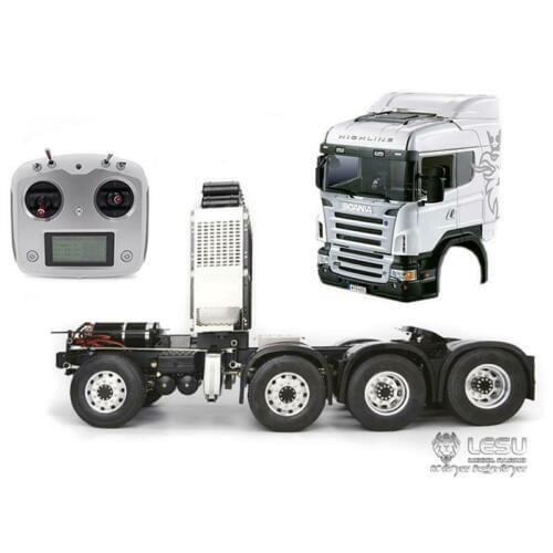 1/14 LESU Metal Chassis Hercul Sca Cab RC Tractor Truck Motor i6S ESC THZH0304-SMT5
