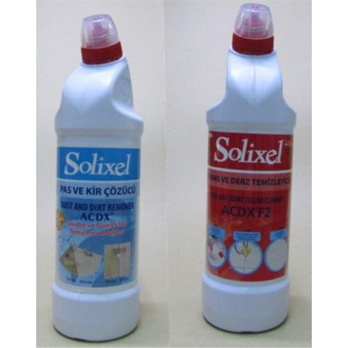 Solixel Bathroom Toilet Cleanser 950 Ml + Tiles And Grout Cleaner 950 Ml