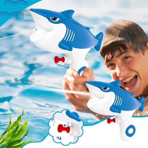 Squirt Water Guns Airsoft Pistol Kids Toddlers Blaster Summer Toy Cartoon Shark Swimming Pool Beach Toy for Children