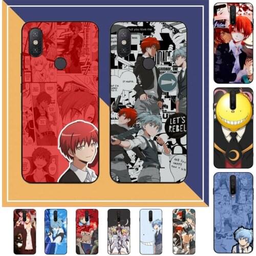 Yinuoda Assassination Classroom Phone Case for RedMi note 7 8 9 6 5 4 X pro 8T 5A
