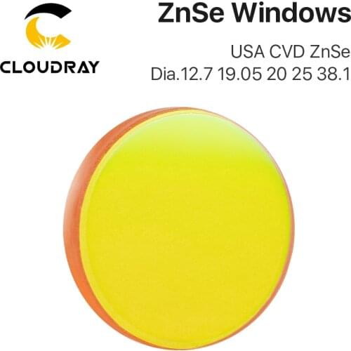 Protective Windows USA CVD ZnSe Material Diameter 12.7 20 38.1mm