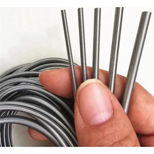 1pcs stainless steel spring wire diameter 0.3mm outer diameter 1.5mm length 1000mm springs