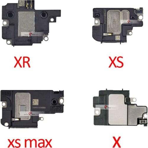 10pcs Loud Speaker Flex Cable for iPhone X XR XS XS MAX LoudSpeaker Sound Ringer Buzzer Parts
