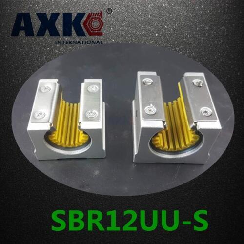 Free Shipping Sbr12uu 12mm Linear Ball Bearing Block Cnc Router Sbr12-s Linear Guide Corrosion-resistant Dust-proof Plastic