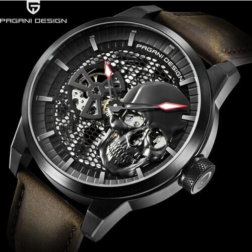 PAGANI DESIGN 2020 New men mechanical wristwatches top luxury brand skeleton watch waterproof 100M military men watches Fashion