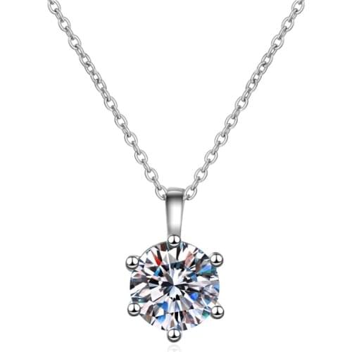 Karopel Fashion AAA Zircon Round Crystal Pendant Choker Necklace for Women Females Green Purple Blue Pink Color CZ Jewelry Gifts