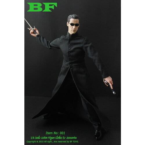 1/6 Empire Leo Keanu Reeves clothing accessories set for 12 inch action figure model