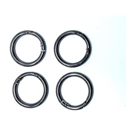 Round Ring Gate Oval Spring Snap Hooks Gate Ring