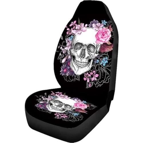 Fashion Universal Durable Front Seat Back Seat 2 PCS Car Seat Protection Dustproof Car Seat Cover Clean Car Seat Cushion