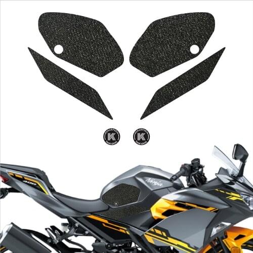 KSHARPSKIN Fuel tank grip motorcycle sticker Fuel tank side protection decal for KAWASAKI 18 NINJA 400 KRT EDITION ABS