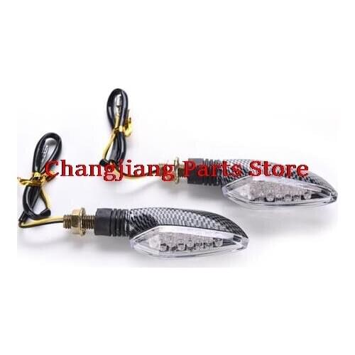 New 2PCS 12V Universal Motorcycle Turn Signal Light Amber 15 LED SMD Indicator Blinker Flash Bike Lam