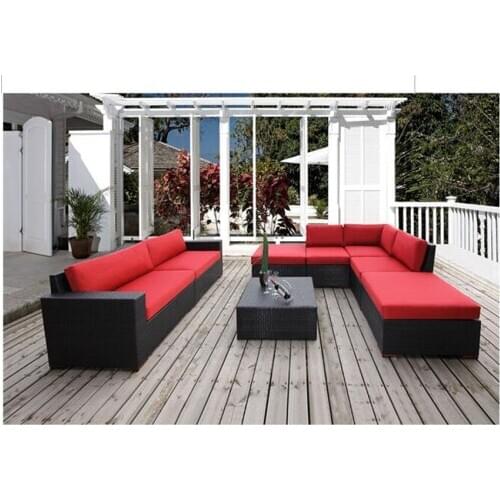 New arrival outdoor all weather rattan garden sofa sets furniture sales