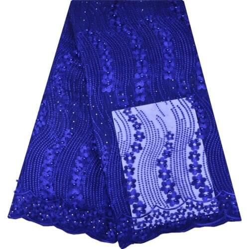 New Style French Net Lace Fabric African Embroidery Lace Fabric Nigerian Lace Fabric For Dress African Lace Fabric 1211