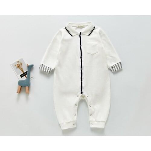 Autumn New Infant Baby Boys Long Sleeve Jumpsuit