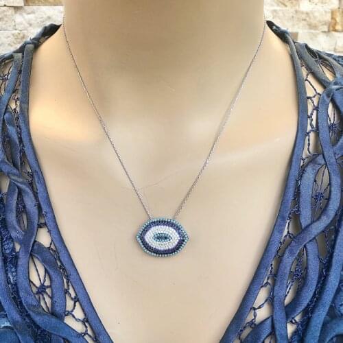 Evil Eye 925 Silver Necklace