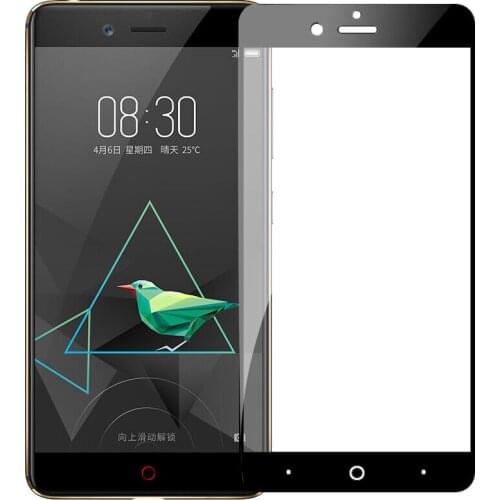 10pcs/lot 3D Tempered Glass For ZTE Nubia Z17 mini Full Cover 9H Protective film Screen Protector For Nubia Z17 mini NX569H