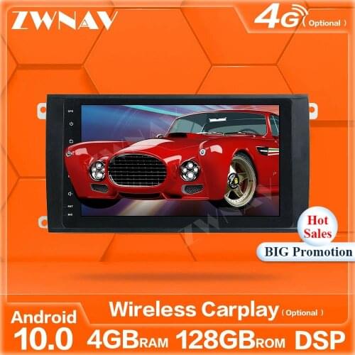 128GB Wireless Carplay Android Screen Multimedia Player For Porsche Cayenne 2003-2009 2010 GPS Auto Audio Radio Stereo Head Unit