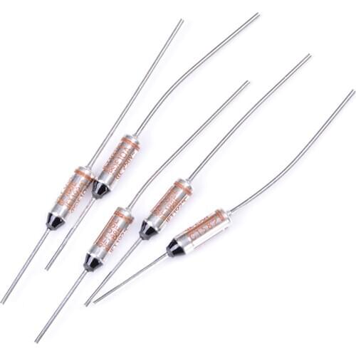 5Pcs/lot 10A 250V 192C SF188E Thermal Fuse Thermal Cutoffs Tf192C Degree Temperature Fuses