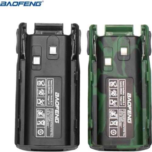 2Pcs Baofeng UV-82 BL-8 7.4V 2800mAh High Capacity Spare Battery For BaoFeng UV-82 UV-82HX UV-82HP Walkie Talkie UV82