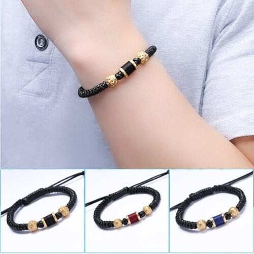 2021 Hand-Woven Wealth Bracelet Adjustable Length Good Luck Beaded Bracelet Personalized Jewelry Gift for Men NOV99