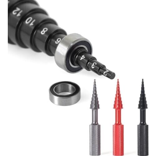 RC Model Ball Bearing Driver Install Remove Tool Removal Puller OD 2 3 4 5 6 8 10 12 14 mm for RC Cars Helicopter Accessories