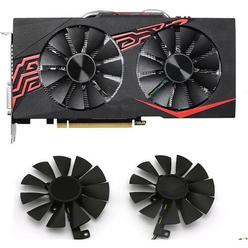 Graphic Card Cooling Fan For ASUS GTX 1060-O6G-GAMING Replacement Cooler Fan Spare Parts
